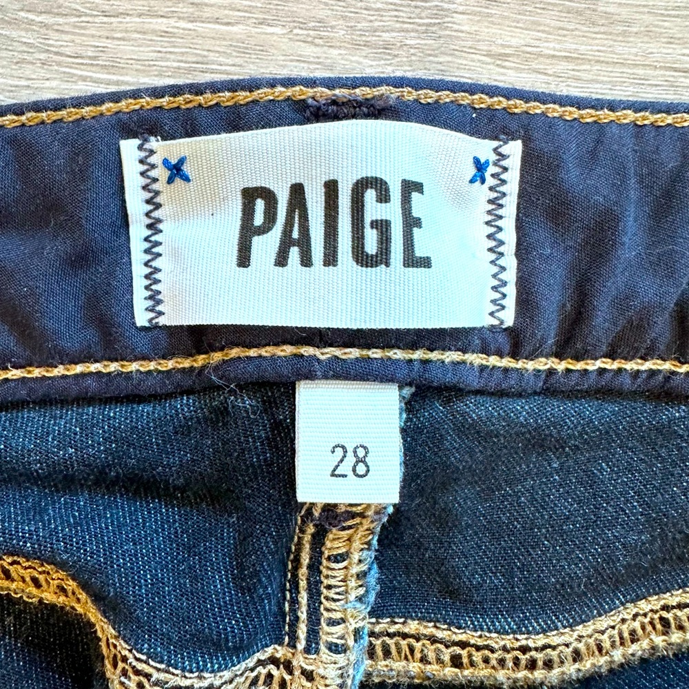 PAIGE Skyline Straight Jeans - SOFTEST JEANS EVER - Picture 3 of 4
